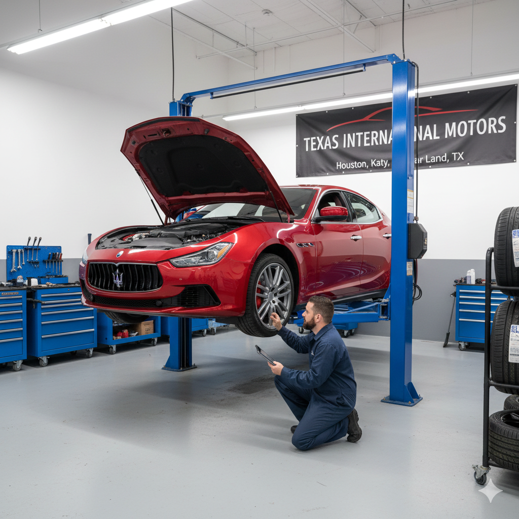 Maserati Rear Wheel Alignment Houston Maserati Alignment - Texas International Motors Uptown