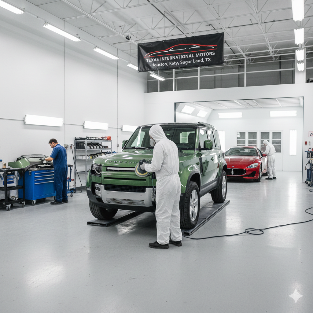 Land Rover Collision Repair Near me - Houston 713-781-7825